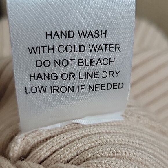 Anthropologie Mable Cropped Tan Mockneck Size Small - Picture 7 of 8